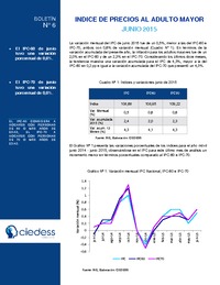 Boletín: IPC Adulto Mayor, Junio 2015 Boletín: IPC Adulto Mayor, Junio 2015