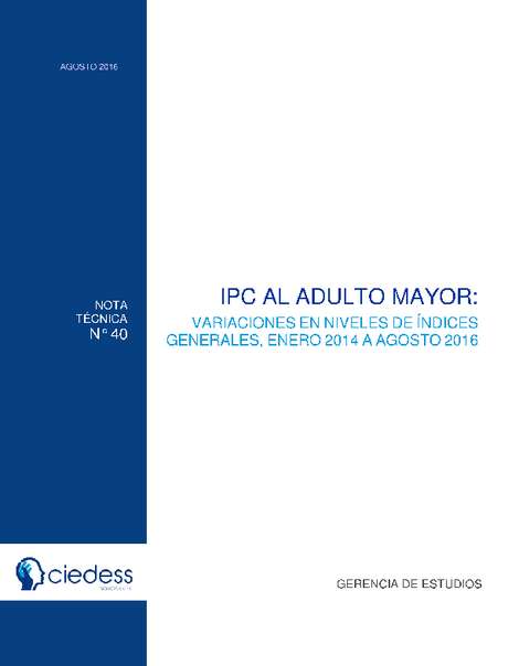 Nota Técnica IPC Adulto Mayor