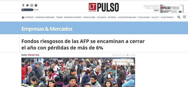 Comportamiento multifondos en 2018 Comportamiento multifondos en 2018
